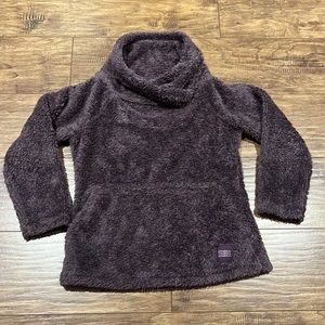 O’Neill purple cozy high collar sweater